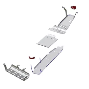 Jeep Wrangler JL 392 Underbody Protection Kit (6 Pcs)